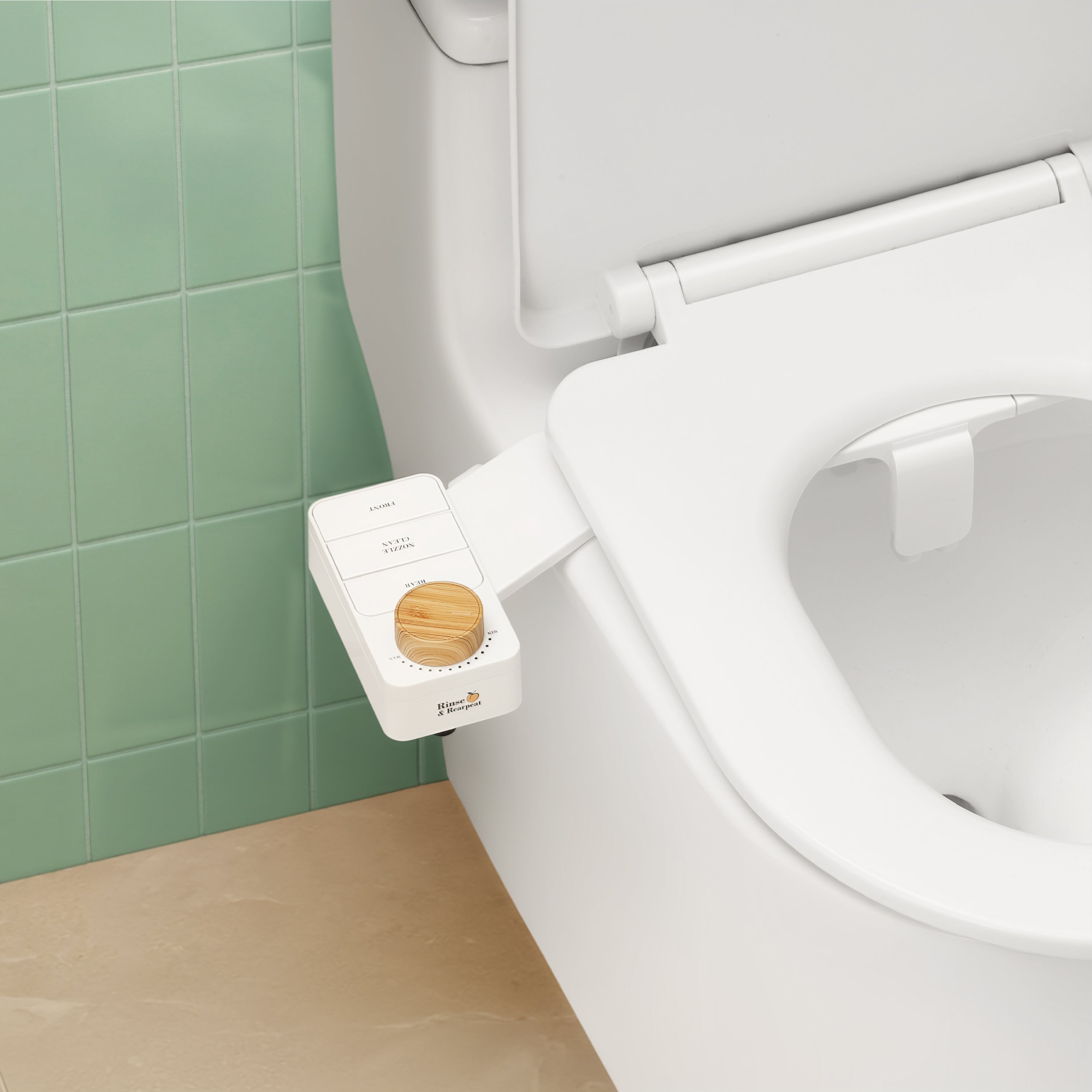 Rinse & Rearpeat Non-Electric Bidet Attachment
